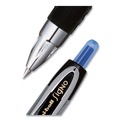 Pens | uni-ball 61256 Signo 207 0.5 mm Retractable Gel Pen - Blue Ink/Smoke/Black/Blue Barrel/Fine (1-Dozen) image number 5