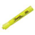 Washable Markers | Sharpie 1920938 Chisel Tip Tank Style Highlighter Value Pack - Fluorescent Yellow Ink, Yellow Barrel (36/Box) image number 1