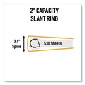 Binders | Avery 77712 11 in. x 8.5 in. 3-Ring UltraDuty Safety Data Sheet Binders with 2 in. Capacity - Yellow/Red image number 3