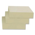 Notebooks & Pads | Redi-Tag B25700 1.5 in. x 2 in. 100% Recycled Self-Stick Notes - Yellow (12/Pack) image number 2