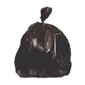 Trash Bags | Heritage X6639QK 33 in. x 39 in. 33 gal. 2 mil Low-Density Repro Can Liner - Black (100/Carton) image number 1