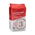 Coffee | Seattle's Best 12407831 12 oz Bag Medium Roast Whole Bean Coffee - Port Side Blend (6/Carton) image number 0