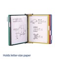 Binders | djois by Tarifold TFIW291 Wall Unit Reference Starter Set, 10 Wire-Reinforced Pockets image number 2