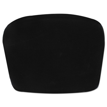 Alera ALECGC411 14.13 in. x 14.13 in. x 2.75 in. Cooling Gel Memory Foam Backrest with Adjustable Straps - Black