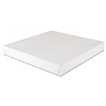 Food Trays, Containers, and Lids | SCT SCH 1450 16 in. x 16 in. x 1.88 in. Paper Lock-Corner Pizza Boxes - White (100/Carton) image number 0