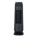 Heaters | Alera HECT24 1500 W 7.17 in. x 7.17 in. x 22.95 in. Ceramic Heater Tower with Remote Control - Black image number 2