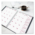 Notebooks & Pads | Brownline CB1262.BLK 11 in. x 8.5 in. 14-Month: Dec 2024 to Jan 2026 Essential Collection Ruled Monthly Planner - Black Cover image number 3