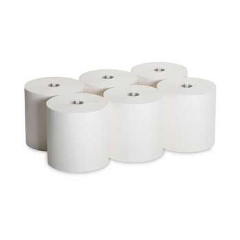 Georgia Pacific Professional 26470 7.87 in. x 1000 ft. 1-Ply Hardwound Nonperforated Paper Towel Roll - White (6 Rolls/Carton)