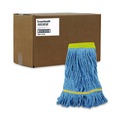  | Boardwalk BWK501BL 5 in. Headband Super Loop Wet Mop Head - Small, Blue (12/Carton) image number 0