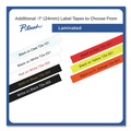 Labels | Brother P-Touch TZE355 0.94 in. x 26.2 ft. TZe Standard Adhesive Laminated Labeling Tape - White on Black image number 6