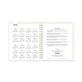 Notebooks & Pads | Blue Sky 137885 10 in. x 8 in. 12-Month (Jul 2025-Jun 2026) Day Designer Daily/Monthly Frosted Planner - Black/White Cover image number 2
