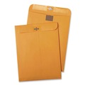 Envelopes & Mailers | Quality Park QUA43568 Postage Saving ClearClasp 9 in. x 12 in. No .90 Cheese Blade Flap ClearClasp Closure Kraft Envelope - Brown Kraft (100/Box) image number 2