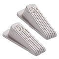 Office & Office Supplies | Master Caster 00975 Big Foot 2.25 in. W x 4.75 in. D x 1.25 in. H No Slip Rubber Wedge Doorstop - Beige (2/Pack) image number 0