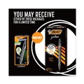 Pens | BIC RGLCG11-BK Medium 0.7 mm Gel-ocity Quick Dry Retractable Gel Pen - Black Ink, Black Barrel (1-Dozen) image number 4