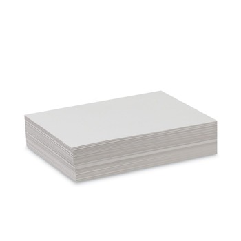 Pacon P4809 9 x 12 78 lb Text Weight Drawing Paper - Pure White (500-Sheets/Ream)