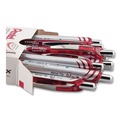 Pens | Pentel BL77-B 0.7 mm EnerGel RTX Gel Pen - Medium/Red Ink/Red/Gray Barrel image number 1