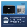 Paper Towels and Napkins | Scott 09602 Essential Coreless Jumbo Roll 14.25 in. x 6 in. x 9.75 in. Tissue Dispenser for Business - Black image number 2