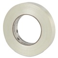 Tapes | Universal UNV31624 #350 Premium 24 mm x 54.8 m 3 in. Core Filament Tape - Clear (1 Roll) image number 1