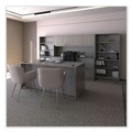 Office Filing Cabinets & Shelves | Alera ALEVA532822GY Valencia Series 15.63 in. x 20.5 in. x 28.5 in. Legal/Letter 3-Drawer Full Pedestal File - Gray image number 8