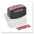 Just Launched | Universal UNV10046 Pre-Inked Confidential Message Stamp - Red Ink image number 3