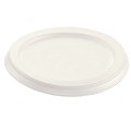 Cups and Lids | Handi-Foil HFA 4062DL 3.31 in. Dome Lid for Aluminum Baking Cups - Clear (1000/Carton) image number 0