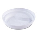 Cups and Lids | Karat C-KDL516W-PP Plastic Sipper Hot Cup Lids Fits 10 oz. to 24 oz. Hot Cups - White (1000/Carton) image number 1