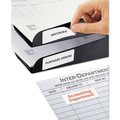 Labels | Avery 06460 1 in. x 2.63 in. Inkjet/Laser Printers Removable Multi-Use Labels - White (750/Pack) image number 2