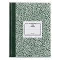 Notebooks & Pads | National 53110 10.13 in. x 7.88 in. Sheets 5 sq./in. Quadrille Rule Lab Notebook - Green Marble Cover image number 0