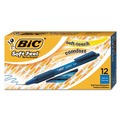 Just Launched | BIC SCSM11 BLU Soft Feel 1 mm Medium Ballpoint Pen - Blue Ink/Blue Barrel (1-Dozen) image number 2