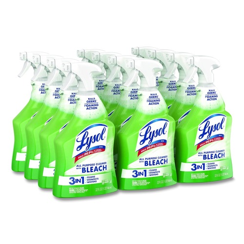 All-Purpose Cleaners | LYSOL Brand 19200-78914 32 oz. Spray Bottle Multi-Purpose Cleaner with Bleach (12/Carton) image number 0