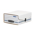 Just Launched | Bankers Box 48110 LIBERTY BINDER-PAK 9.13 in. x 11.38 in. x 4.38 in. Letter Files - White/Blue image number 0