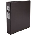 Binders | Avery 03501 2 in. Capacity 11 x 8.5 Economy Non-View Binder with 3 Round Rings - Black image number 0