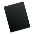 Sheet Protectors | Fellowes Mfg Co. 5224701 11.25 in. x 8.75 in. Futura Unpunched Presentation Covers for Binding Systems - Opaque Black (25/Pack) image number 2