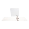 Binders | Universal UNV20748 11 in. x 8.5 in. 3 in. Capacity 3-Slant D-Ring View Binder - White image number 3