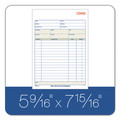 Retail Store Supplies | TOPS 46500 50 Forms Total Two-Part Carbonless 7.94 in. x 5.56 in. Sales Order Book image number 1