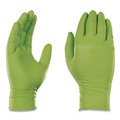 Disposable Gloves | Ammex GWGN49100CT 8 mil Heavy-Duty Industrial Powder-Free Nitrile Gloves - 2X-Large, Green (1000/Carton) image number 1