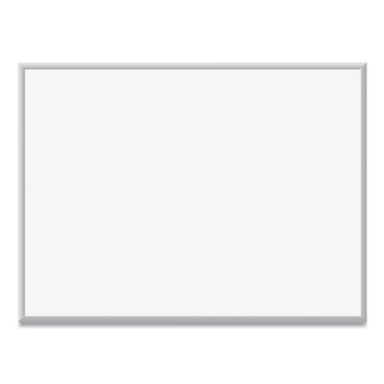 U Brands 072U00-01 48 in. x 36 in. Magnetic Dry Erase Board - White Surface/Satin Aluminum Frame