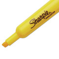 Highlighters | Sharpie 25005 Tank Style Chisel Tip Highlighters - Yellow Ink/Yellow Barrel (1-Dozen) image number 2