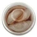 Cups and Lids | Boardwalk BWKPET910DOMEPK 9 oz. to 10 oz. PET Cold Cup Dome Lids - Clear (100/Pack) image number 1