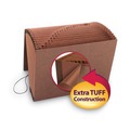 Just Launched | Smead 70318 TUFF 1/21-Cut Tab A to Z Expanding Wallet with Elastic Cord Closure - Letter, Redrope image number 8