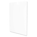 Office Presentation Supplies | Deflecto 588601 8.5 in. x 11 in. Insert Superior Image Cubicle Sign Holder - Clear image number 0