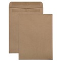Envelopes & Mailers | Quality Park QUA43511 9 in. x 12 in. #10 1/2 Cheese Blade Flap Redi-Seal Closure 100% Recycled Redi-Seal Envelope - Brown Kraft (100/Box) image number 0