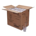 Cups and Lids | WNA WNA CCW5240 5 oz. Fluted Classic Crystal Plastic Wine Glasses on Pedestals - Clear (10/Pack, 24 Packs/Carton) image number 1