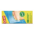 Food Trays, Containers, and Lids | Glad 60771 6.5 in. x 5.5 in. Fold-Top Sandwich Bags - Clear (2160/Carton) image number 3