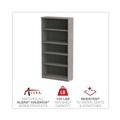 Office Filing Cabinets & Shelves | Alera ALEVA636632GY 31.75 in. x 14 in. x 64.75 in. Valencia Series 5 Shelf Bookcase image number 5