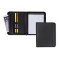 Back to School Sale | Samsill 70820 Professional Zippered Pockets/Slots Writing Pad Holder - Black image number 4