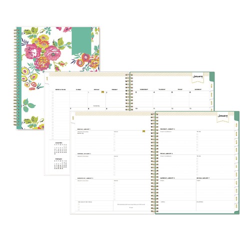 Notebooks & Pads | Blue Sky BLS103618 11 in. x 8.5 in. 12-Month (Jan-Dec 2026) Day Designer Peyton Weekly/Monthly Planner - White image number 0