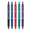 Pens | Pilot 31820 Medium 1 mm Retractable Acroball Colors Advanced Ink Hybrid Gel Pen- Assorted Ink and Barrel Colors (5/Pack) image number 1