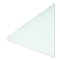 White Boards | U Brands 2798U00-01 35 in. x 23 in. Floating Glass Ghost Grid Dry Erase Board - White image number 1
