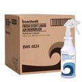 Odor Control | Boardwalk DO1406-12ESSN 32 oz. Spray Bottle RTU Liquid Air Deodorizer - Fresh Scent (12/Carton) image number 0